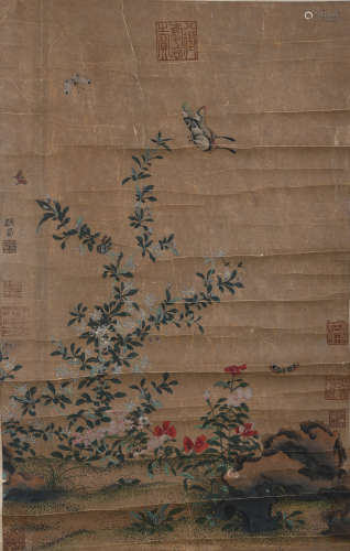 A Zhao chang's flower painting