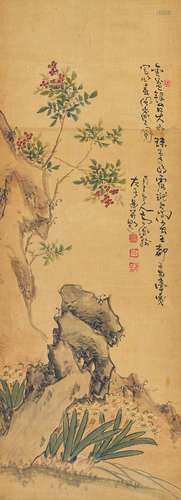 高鳳翰（1683-1749）春風賀歲圖