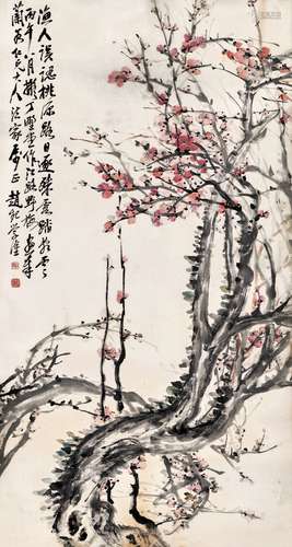 趙雲壑（1874-1955） 桃花盛