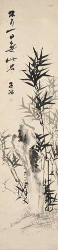 瞿應紹（1778-1849） 竹石圖