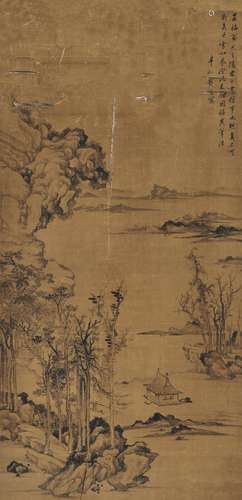 龔賢（1618-1689）山水圖