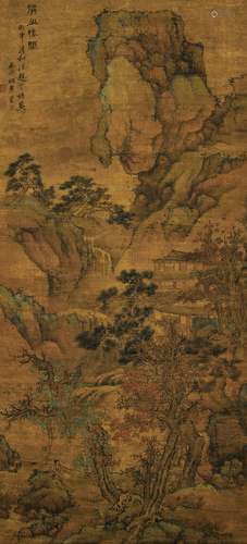 藍瑛（1585-1664） 仙山樓閣圖