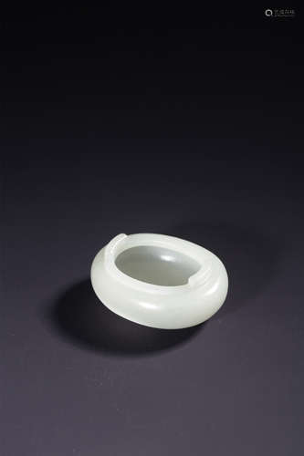 A WHITE JADE CENSER,QING DYNASTY