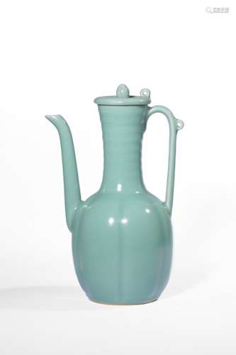 A LONGQUAN CELADON TEAPOT,SONG DYNASTY