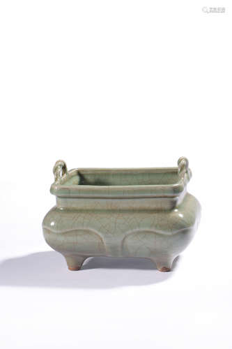 A LONGQUAN CENSER,MING DYNASTY