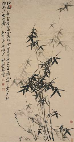 鄭板橋（1693-1765） 竹石圖