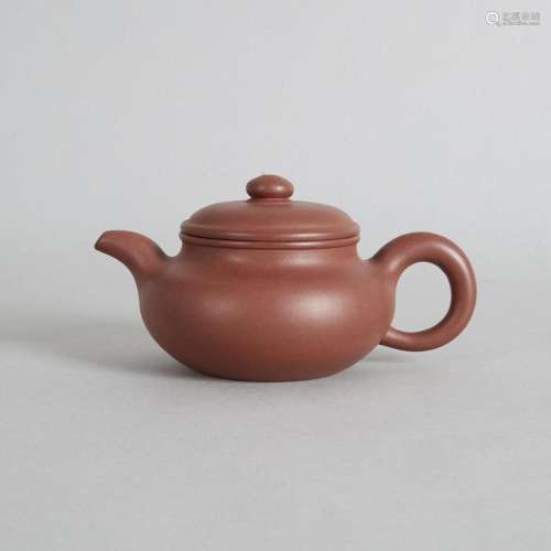 A Chinese Red Clay Teapot