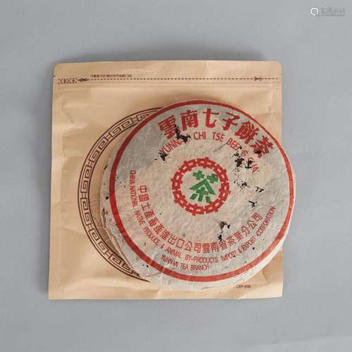 A Chinese Yunnan Fermented Pu're Tea