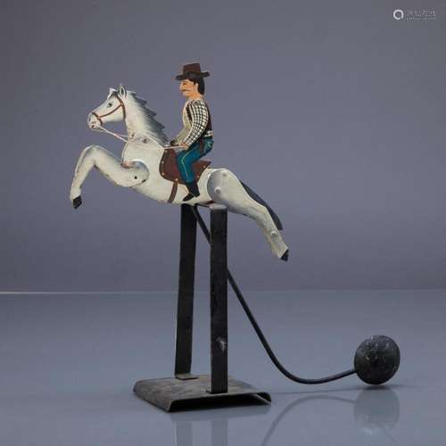 "SKY HOOK" Balance Toy Rodeo Cowboy