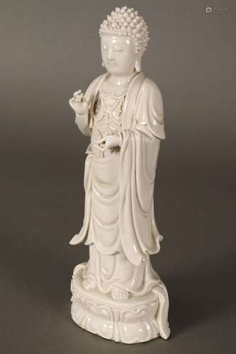 Chinese Late Qing Dynasty Dehua Figure,