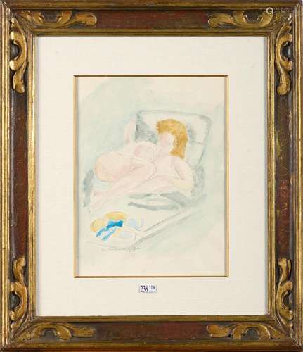 Aquarelles DUNOYER de SEGONZAC André Albert Marie (1884 - 19...