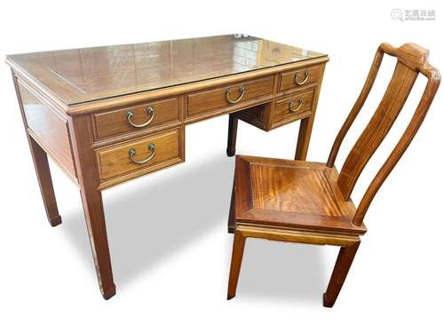 Chinese Hardwood Desk,