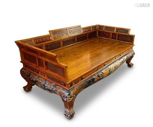 Large Chinese Day Bed,