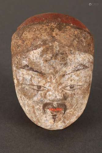 Han Dynasty Pottery Head,