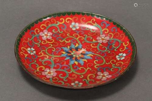 Chinese Cloisonne Bowl,