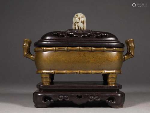 CHINESE BRONZE CENSER