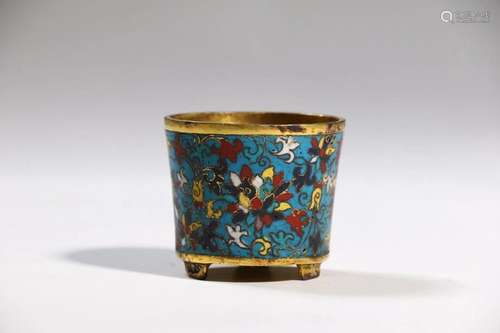 CHINESE CLOISONNE CENSER