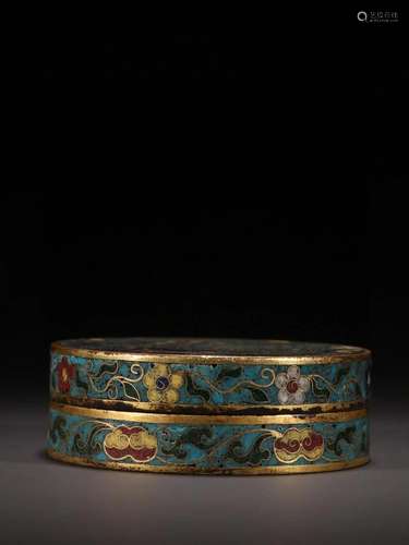 CHINESE CLOISONNE BOX