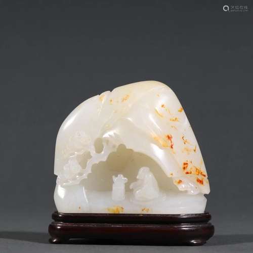 CHINESE HETIAN JADE ORNAMENT