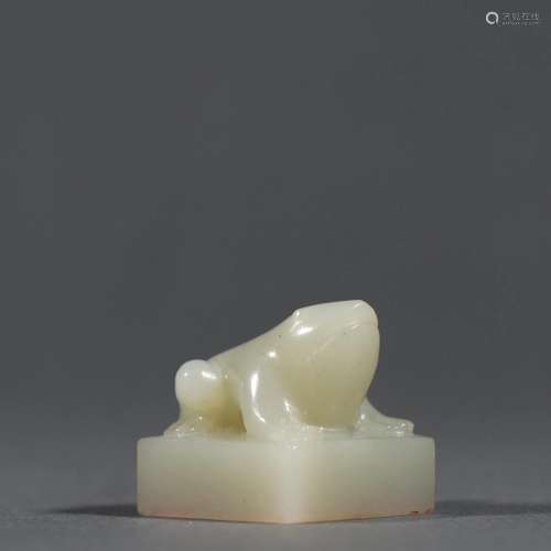 CHINESE HETIAN JADE SEAL