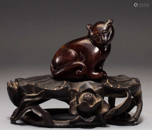 Hetian Jade Tiger in Song Dynasty of China