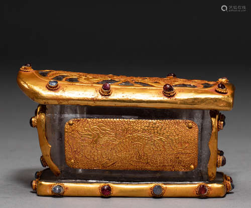 Crystal coffins from The Song Dynasty of China