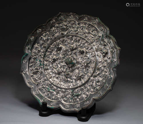 Chinese Han Dynasty bronze mirror