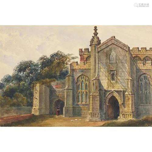 Manner of Peter de Wint - Suffolk, 19th century watercolour ...