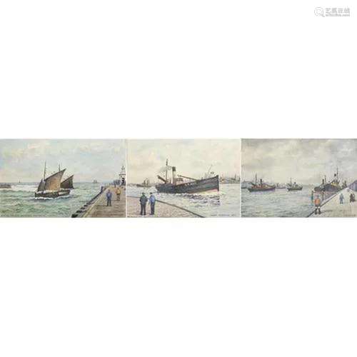 Peter Frederick Anson - Steam drifters and Active YH979 ente...