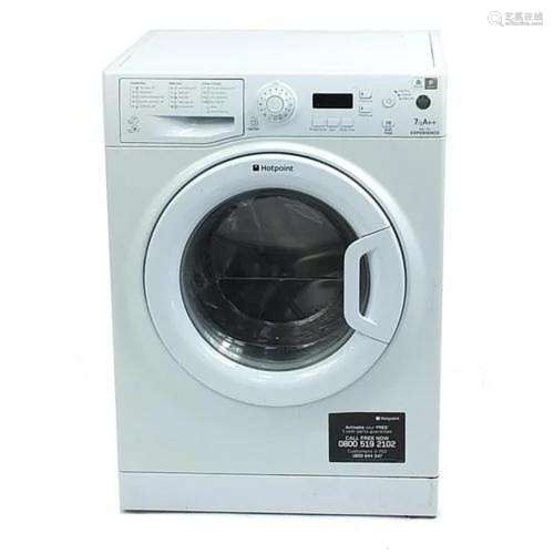 Hotpoint A ++ seven kilogram washing machine, 83.5cm H x 60c...