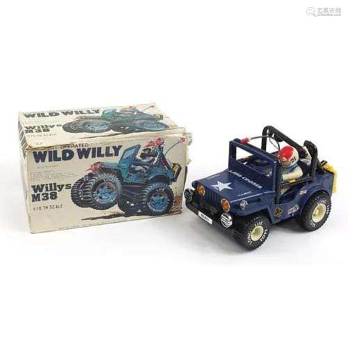 Wild Willy battery operated M38 Land Cruiser with box
