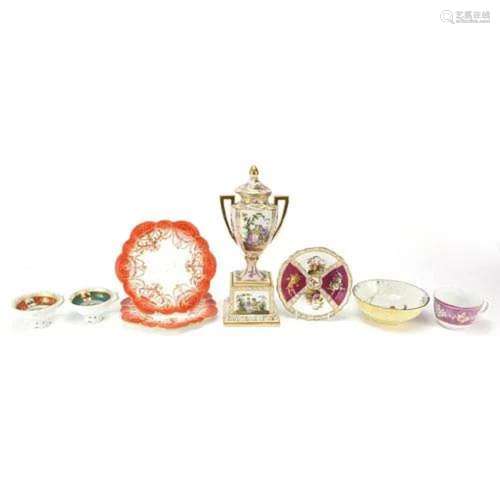 19th century and later English and continental ceramics incl...