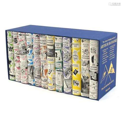 Set of twelve Classic Boating Novels by Arthur Ransome with ...