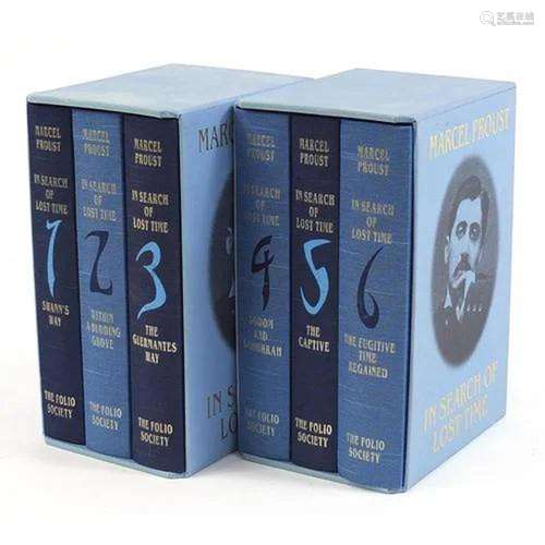 Set of six Marcel Proust In Search of Lost Time Folio Societ...