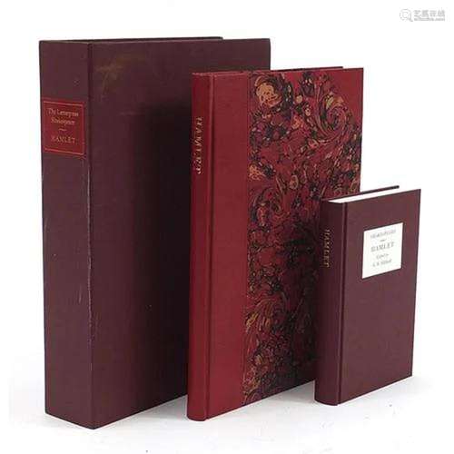 Hamlet edited by G R Hibbard, Folio Society The Letterpress ...