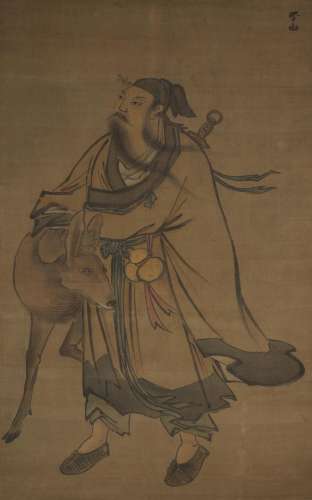 Zhang Lu (1464-1538)  The Immortal and Deer