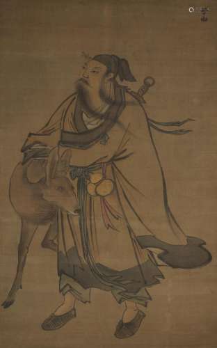 Zhang Lu (1464-1538)  The Immortal and Deer