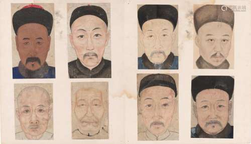 An Album of Face Types 19th century