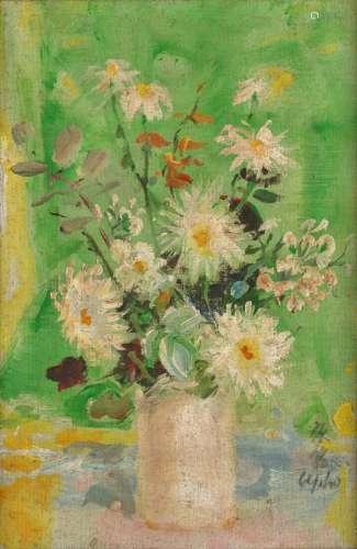 LE PHO (1907-2001) Fleurs