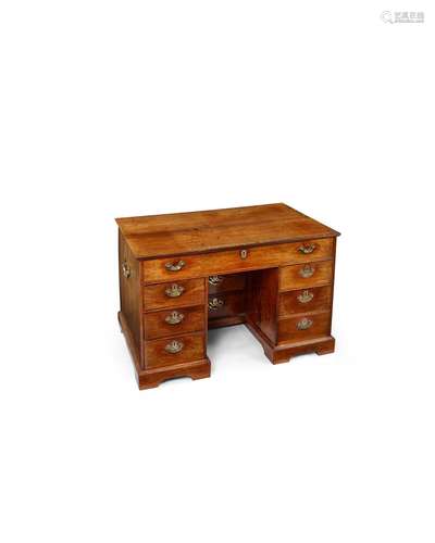 A Fine and Rare Chinese Huali Kneehole Desk or 'Buroe...