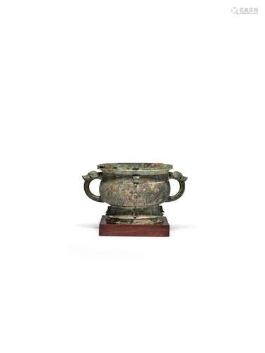 An Archaic Bronze Food Vessel, Gui Late Shang/Early Western ...