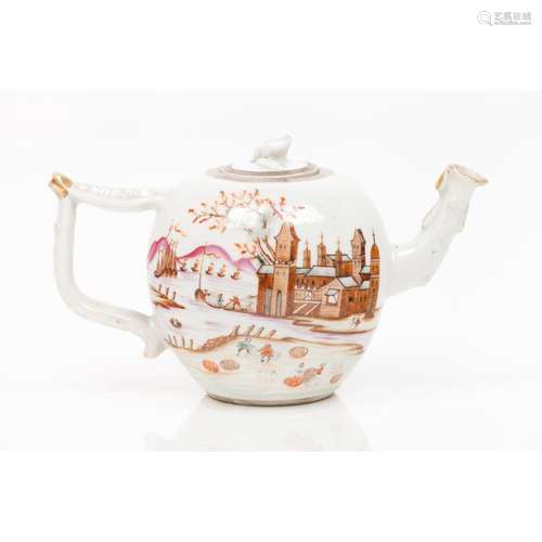 A rare teapot and cover