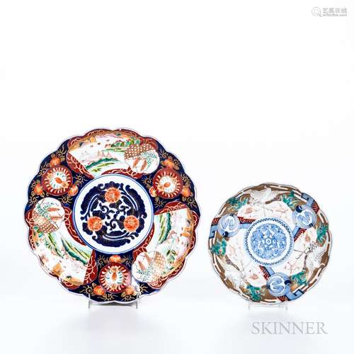 Two Imari Plates