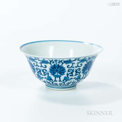 Blue and White Bowl