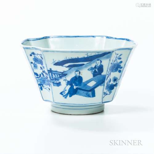 Blue and White Bowl