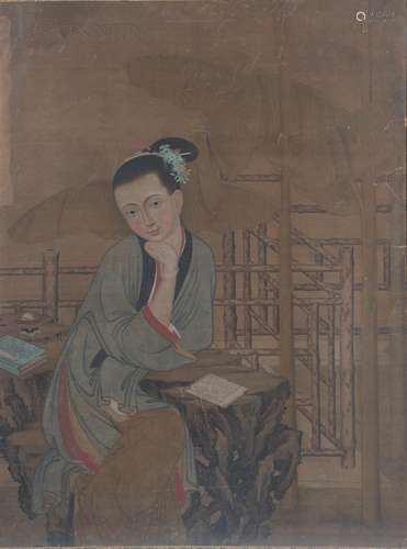 Painting Depicting a Lady