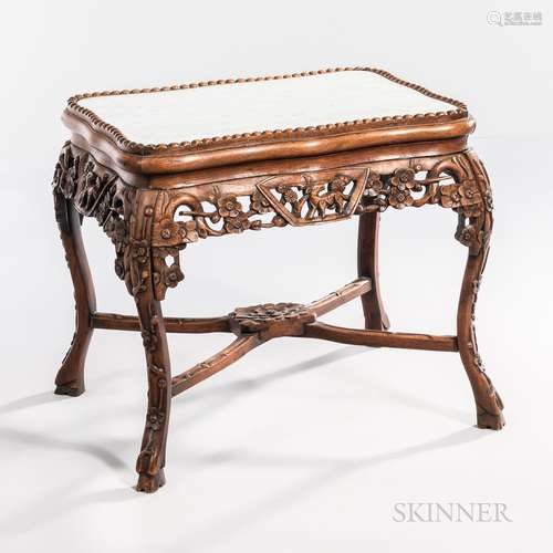 Marble-top Low Table