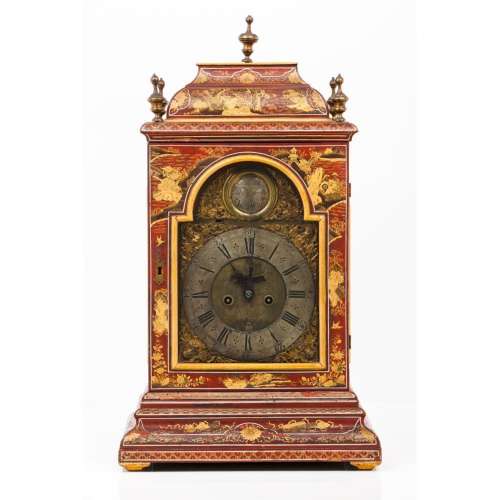 A Claudius de Chesne (1693-1730) table top clock