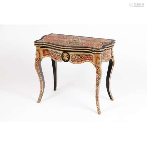 A Boulle style games table