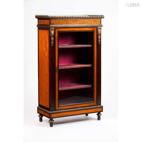 A Louis XVI style low display cabinet
